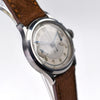 Nivia 1940s Valjoux 23 Chronograph Sterile Silver Dial Steel Fab Suisse  33mm
